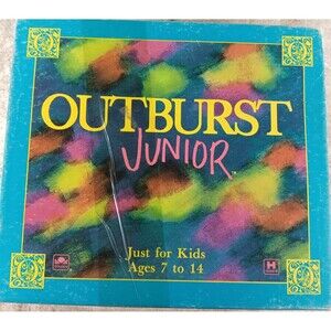 Outburst Jr Junior Board Game Parker Brothers 1994 Hersch